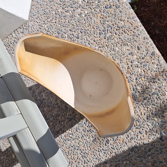 Vintage ceramic U vase - Picture 5 of 6